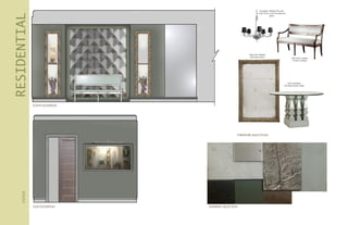 RESIDENTIAL
KITCHEN
NORTH ELEVATION
SOUTH ELEVATION
MATERIAL SELECTION
MATERIAL SELECTION
 