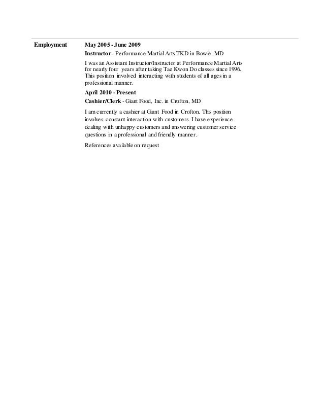 cyber security resume