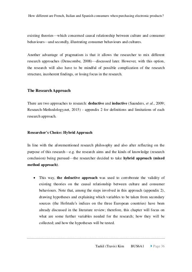 Dissertation consumer culture theory