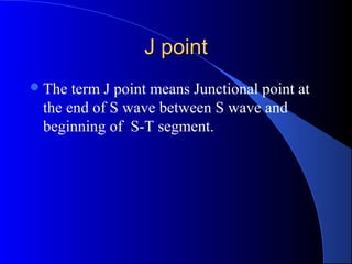 ECG | PPT