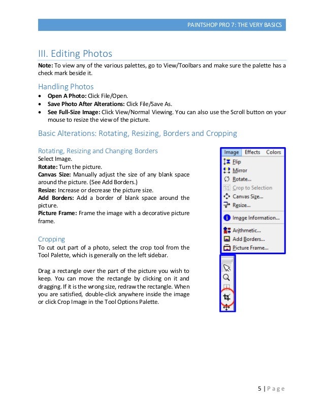 Paint Shop Pro Version 7 Paint Shop Pro Version 7