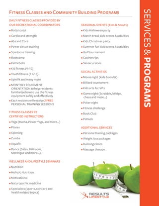 RESULTS BROCHURE 2015