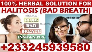 Natural Remedy for Bad Breath 0245939580