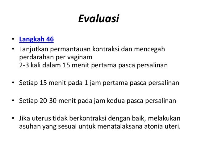 Asuhan Persalinan Normal 58 Langkah Pdf
