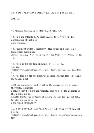 58 Mission Command MILITARY REVIEWMajor Blair S. William.docx
