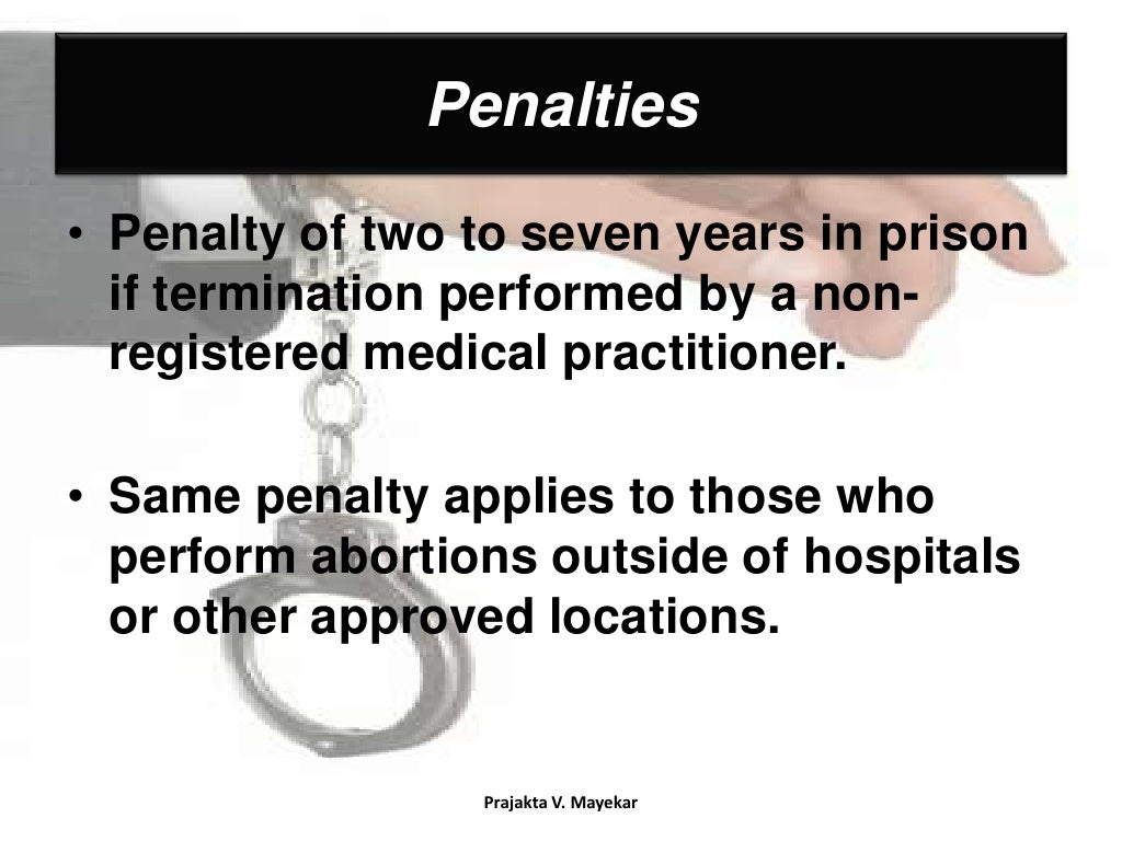 Medical Termination of Pregnancy Act