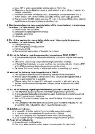 58 Multiple Choice Questions (MCQS) - Glaucoma.docx
