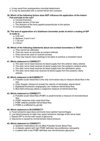 58 Multiple Choice Questions (MCQS) - Glaucoma.docx