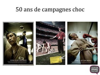 50 ans de campagnes choc 
 