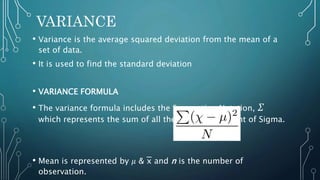VARIANCE | PPTX