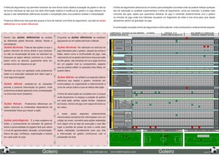 A folha de seguimento nos permitirá conhecer de uma forma muito objetiva à atuação do goleiro e não só       A folha de seguimento adiciona-se um anexo para anotações concretas onde se poderá realizar qualquer
de forma individual se não que nos dará informação relativa à incidência do goleiro no jogo ofensivo da      tipo de valoração ou análises suplementaria a folha de seguimento, como por exemplo, a análise mais
equipe e das estadísticas defensivas durante a competição para uma posterior análise e interpretação.        concreta dos gols, ações que queiramos destacar do jogo e comentar posteriormente com o goleiro
                                                                                                             ou minutos do jogo onde nos interesse recuperar um fragmento de vídeo e nos sirva para uma rápida
Podemos diferenciar dois grandes grupos a hora de realizar uma ficha de seguimento, que são as ações         situaremos dentro da gravação do jogo.
defensivas e as ações ofensivas.
                                                                                                             A continuação os expõe a ficha de seguimento a folha adjunta, onde conhecereis o anteriormente exposto.



Dentro das ações defensivas se analisa                Enquanto as ações ofensivas se analisam
as diferentes ações técnicas, táticas, físicas e      agrupando-os em ações técnicas e táticas.
psicológicas.
Ações técnicas: Trata-se das ações na que o           Ações técnicas: Se valorizam os reinícios do
goleiro intervém de forma direta e que implicam       jogo efetuados pelo o goleiro, saques de portas e
ou não na recuperação da bola, se valorizam os        faltas, assim como a continuidade do jogo, mas
bloqueios já sejam aéreos (centros) ou a trave,       valorizando só os gestos técnicos e boa execução
assim como os desvios, igualmente tanto em            de dito gesto, não entrando em se a ação termina
saídas como em disparos ao gol.                       em um jogador rival ou companheiro, aspecto
                                                      que se poderá refletir no apartado bola rifada, do
Também se inclui um apartado onde poderemos           quadro tático.
saber si a execução realizada tem dado lugar a
uma segunda jogada.                                   Ações táticas: se refletem os aspectos táticos
                                                      ofensivos que realiza o goleiro, dividindo em
Ações táticas: analisam-se as situações               contra-ataque ou organizando e determinando a
previas a possível intervenção do goleiro, onde       zona de campo sobre a que se efetua dita ação.
poderemos analisar aspectos como a antecipação
na linha bola trave (bissetriz)                       A ficha de observação se completa com 3 croquis
                                                      onde situaremos no espaço a posição do goleiro
                                                      em cada ação, saídas, ações diretas (disparos
Ações físicas:       Poderemos diferenciar em         as traves), reinicio de jogo com saque de trave ou
ações máximas ou moderadas dependendo da              de voleia...
necessidade física que requer a ação.
                                                      A todos      esses    aspectos    anteriormente
                                                      mencionados somamos-lhe informações com um
Ações psicológicas: É a mais subjetiva de             código de cores: vermelho para ações realizadas
todas, o conhecimento do treinador de goleiros        com algum erro já seja de execução o que dão
sobre a personalidade do jogador fará que valore      lugar a perdida de posse da bola e verde para
o nível de agressividade, ativação, concentração,     ações realizadas corretamente para que trás
leitura de jogo, confiança, organização e mando       a intervenção do goleiro continua-se com a
em cada ação do jogo.                                 possessão da bola.




134                                                                                                                                                                                                              135
      MARÇO                            Goleiro                                   © Artigo publicado em     www.futbol-tactico.com                         Goleiro                                       MARÇO
 