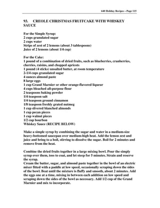 640 Holiday Recipes Volume One