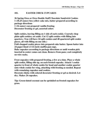 640 Holiday Recipes Volume One