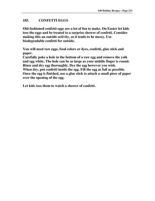 640 Holiday Recipes Volume One