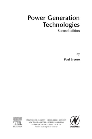 Power Generation Technologies Second Edition Paul Breeze | PDF