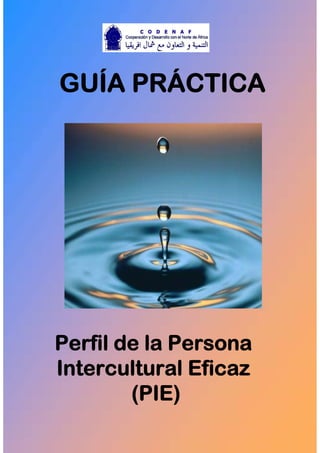Perfil de la Persona
Intercultural Eficaz
(PIE)
GUÍA PRÁCTICA
 