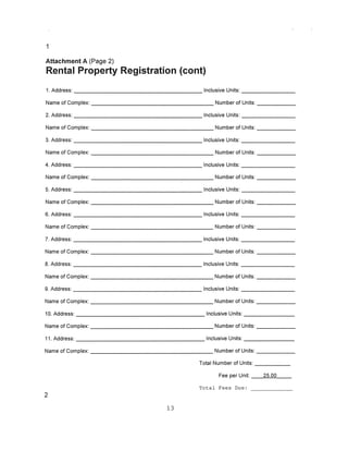 RPR Ordinance - Belleville, IL