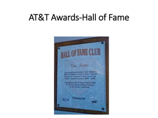 AT&T Awards | PPTX