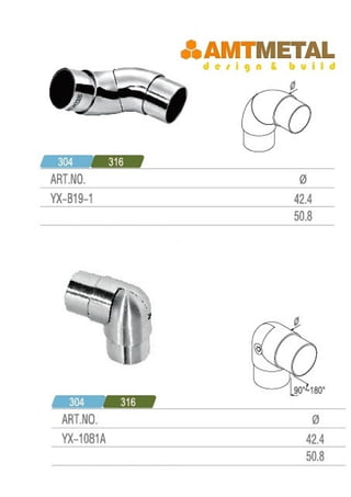 AMT SS Railing Catalog