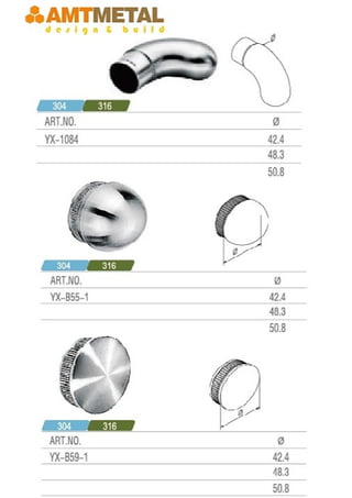 AMT SS Railing Catalog