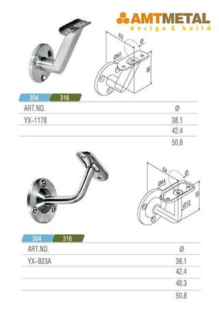 AMT SS Railing Catalog