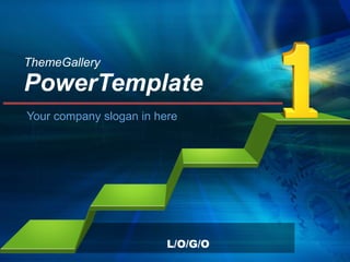 ThemeGallery   PowerTemplate Your company slogan in here 