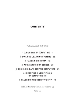 Smart Machines Ibms Watson And The Era Of Cognitive Computing Hamm | PDF
