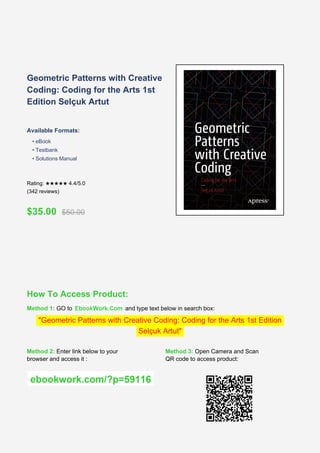 Exploring Geometric Patterns through Creative Coding in Art | PDF