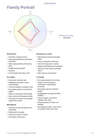Facet Personal Profile Igor Faria