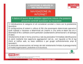 Privacy e Rapporto di Lavoro
