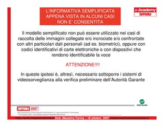 Privacy e Rapporto di Lavoro