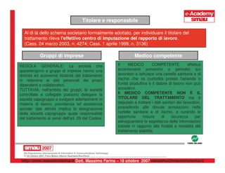 Privacy e Rapporto di Lavoro