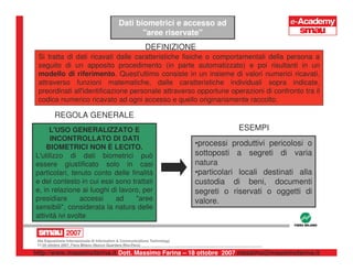 Privacy e Rapporto di Lavoro
