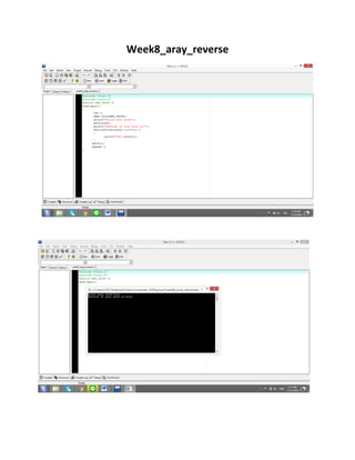 Week8_aray_reverse
 