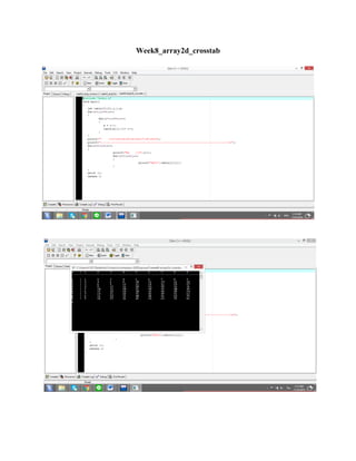 Week8_array2d_crosstab
 