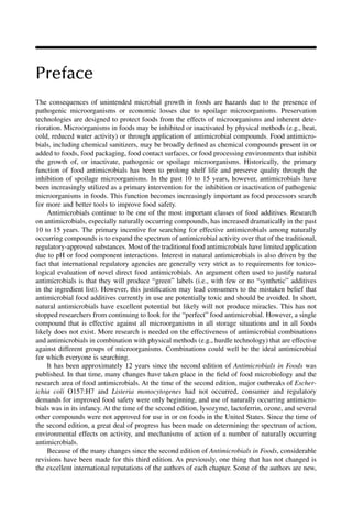 Branen Antimicrobials In Food 3rd Ed Branen Alfred Larrydavidson P ...
