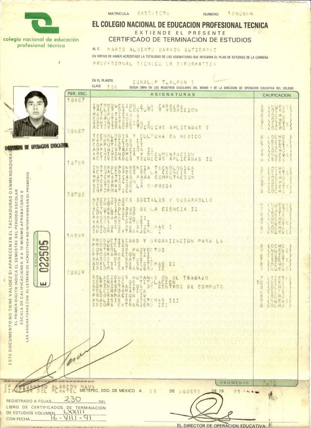 CertificadoConalep