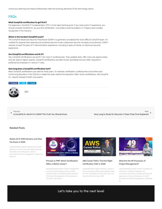 CompTIA Certification Path: A Complete IT Roadmap – My 591Lab | PDF