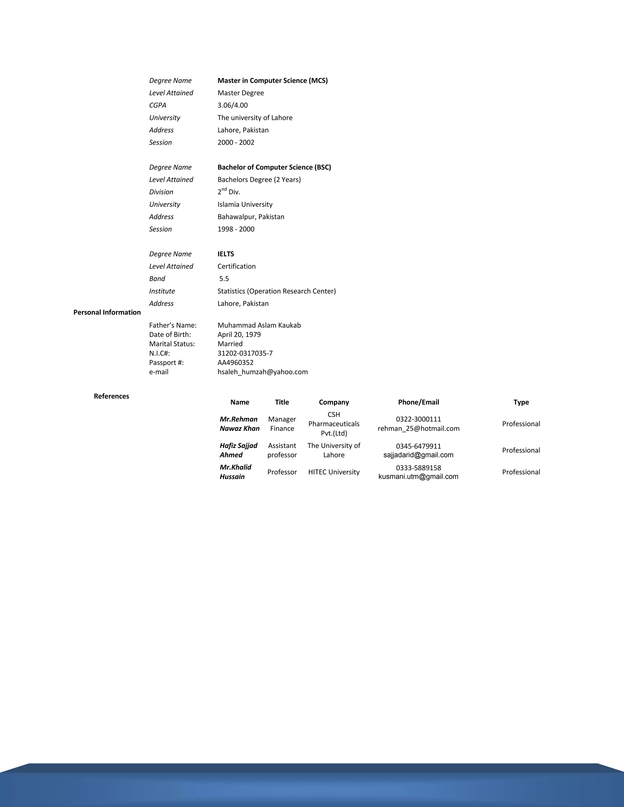 hafiz-resume-pdf
