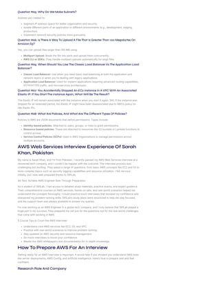 Top 68 AWS Web Services Interview Questions And Answers | PDF