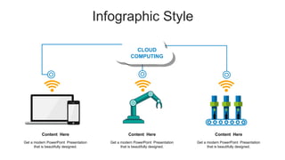 Infographic Style
CLOUD
COMPUTING
Get a modern PowerPoint Presentation
that is beautifully designed.
Content Here
Get a modern PowerPoint Presentation
that is beautifully designed.
Content Here
Get a modern PowerPoint Presentation
that is beautifully designed.
Content Here
 