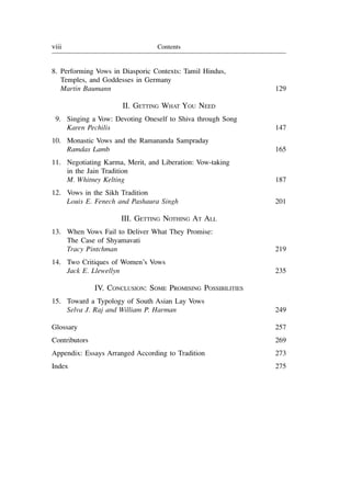 Dealing With Deities The Ritual Vow In South Asia Harman William Praj | PDF