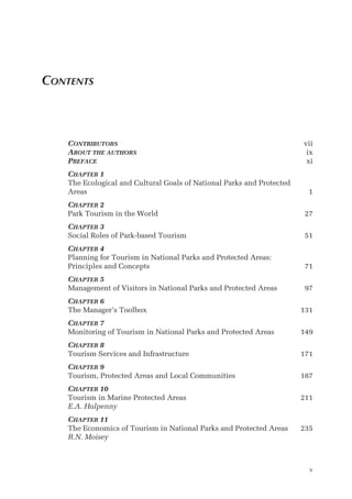 Tourism in National Parks and Protected Areas Paul F. J. Eagles | PDF