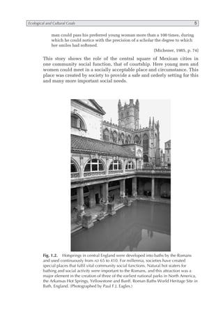 Tourism in National Parks and Protected Areas Paul F. J. Eagles | PDF