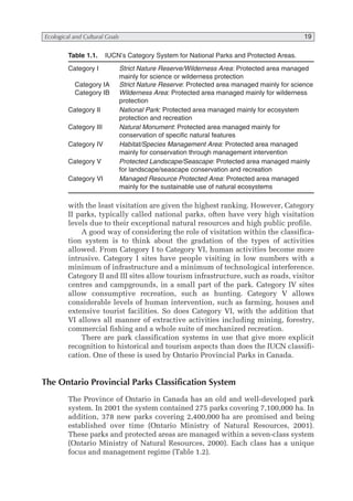 Tourism in National Parks and Protected Areas Paul F. J. Eagles | PDF