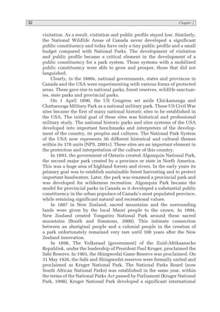 Tourism in National Parks and Protected Areas Paul F. J. Eagles | PDF