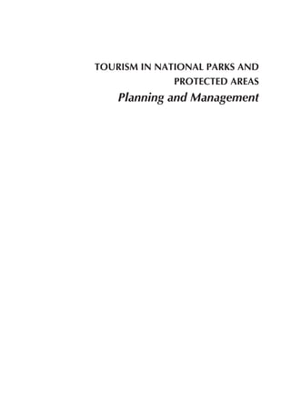 Tourism in National Parks and Protected Areas Paul F. J. Eagles | PDF