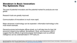 CBO’s Economic Forecast: Understanding Productivity Growth | PDF
