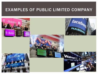 EXAMPLES OF PUBLIC LIMITED COMPANY
 