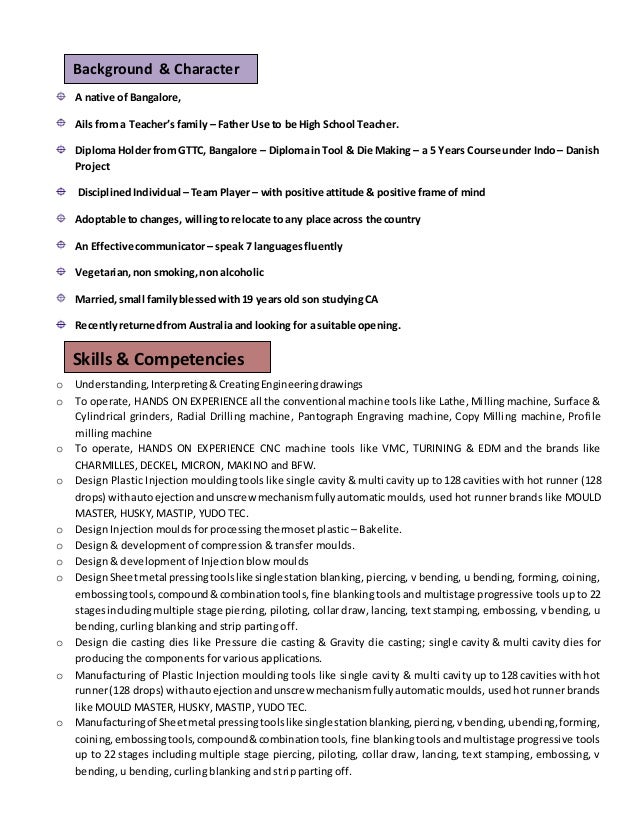 Free cv template picture